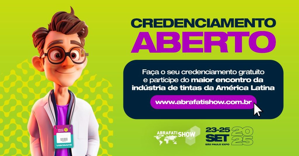 Abrafati Show: já está aberto o credenciamento para visitar a Exposição